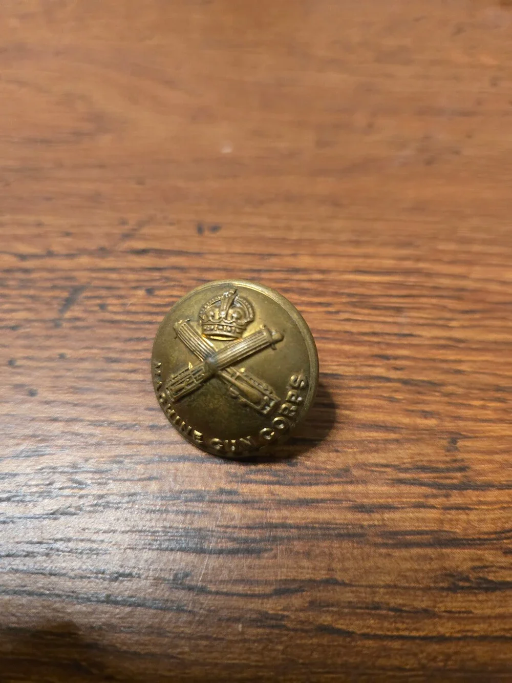 Royal Highlanders Black Watch & Machine Gun Corps Vintage Brass Military Buttons